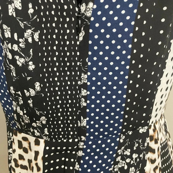 Cabi Crossover Mixed Print Tank Blouse Style 3787 - Picture 6 of 8